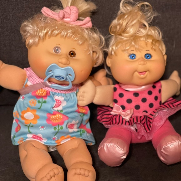 Cabbage patch Kids Dolls bundles 2004 &2011 14”inch and 12 inch Rare collection - Picture 10 of 10